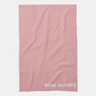 Ro Quartz rosa färg namn Kökshandduk