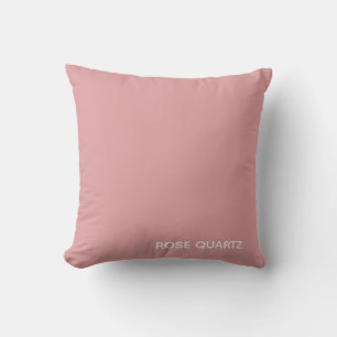 Ro Quartz rosa färg namn Kudde
