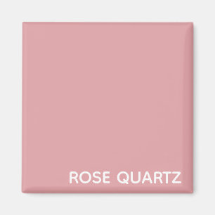 Ro Quartz rosa färg namn Magnet