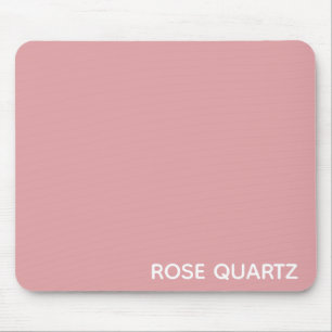 Ro Quartz rosa färg namn Musmatta