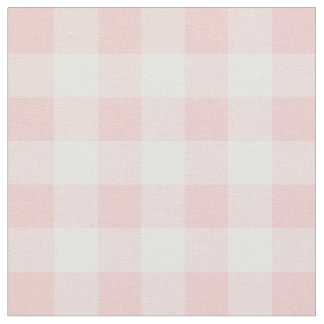 Ro Quartz Rosa & White Gingham Check Tyg
