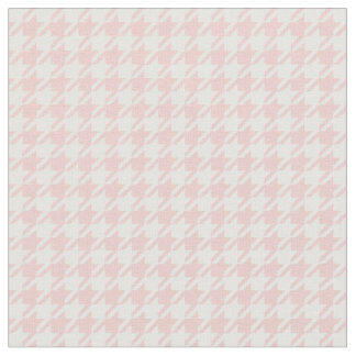 Ro Quartz Rosa & White Houndstooth Tyg