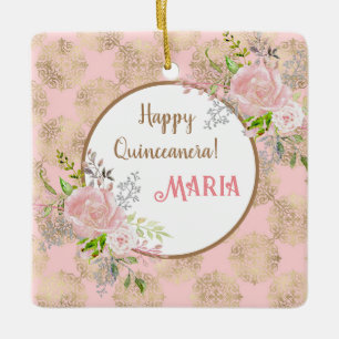 Ro Quinceanera Ornament
