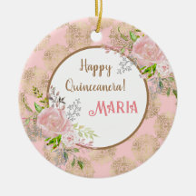 Ro  Quinceanera Ornament