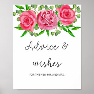 Ro råd och önskemål för Newlyweds Poster