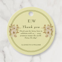 Ro Ram - Monogram Celestial Gult Bröllop