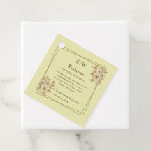 Ro Ram - Monogram Celestial Gult Bröllop