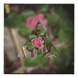 Ro Red Faux Wrapped Canvas Skriv ut