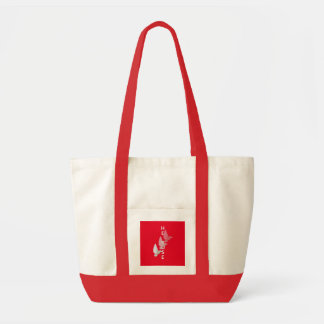 Ro Red Tote Bag Tygkasse