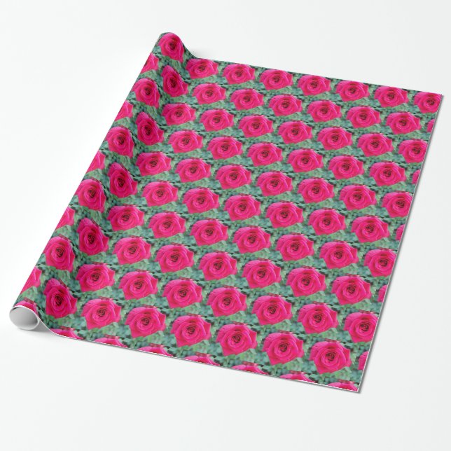 Ro Red Wrapping Papper Presentpapper (Utrullad)
