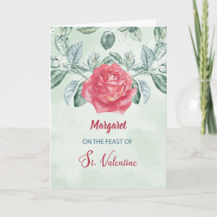 Ro Religiösa Feast of St. Valentine Kort