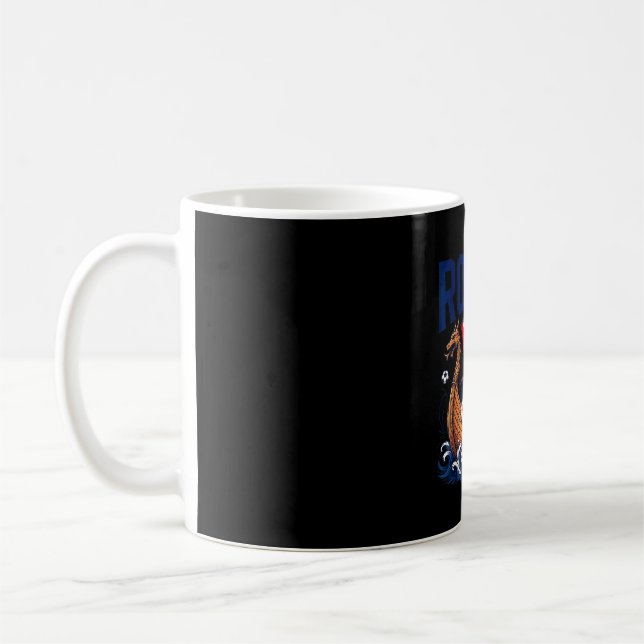 Ro ro norway viking fotbollsfan  kaffemugg (Vänster)