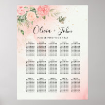 Ro Romantic Watercolor Bröllop Rosa Blommigt