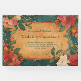 🌹 Ro Romantik: Art nouveau Splendor Gästböcker