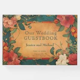 🌹 Ro Romantik: Art nouveau Splendor Gästböcker