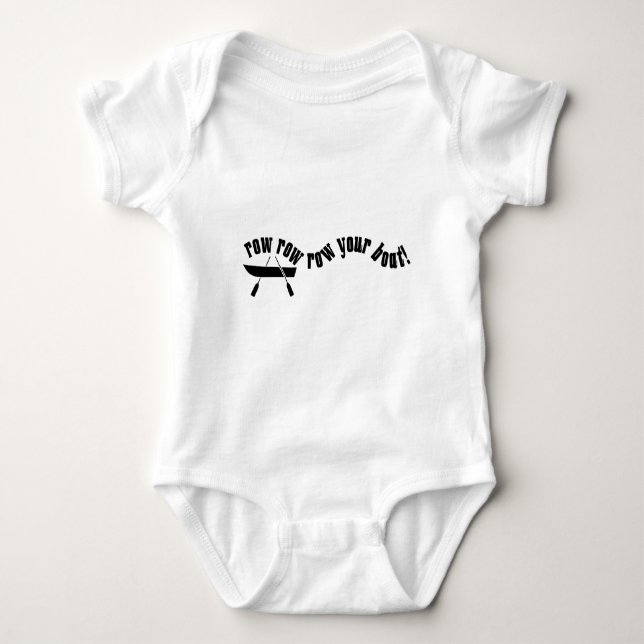 Ro ror ror ditt fartyg! tee shirt (Framsida)