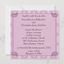 Ro Rosa Damask Wedding