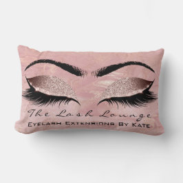 Ro  Rosa Glitter Marble Makeup Lash Beauty Lumbarkudde