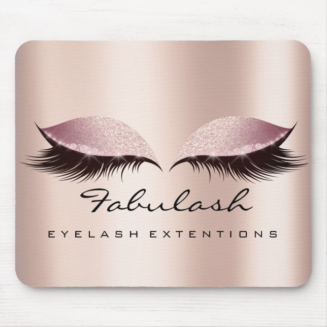 Ro Rosa Glitter SPA Beauty Lash Extension Skin Musmatta (Framsidan)