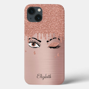 Ro Rosa Guld Eyelash-inskjutning