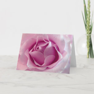 Ro Rosa hälsningskort Kort