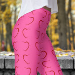 Ro Rosa Kärlek Hearts Mönster Leggings<br><div class="desc">Ta en spricka i kärlek till dina aktiva kläder med de färgstarka benen från Kärlek Hearts! Designade för kvinnor som kärlek både är friska och flata, ger dessa legeringar perfekten att kombinera stil och komfort. Oavsett om du är på gymmet, på en springa eller avslappnar hemma passar de sömlöst in...</div>