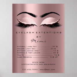 Ro Rosa Makeup Öga: pris som faller Poster