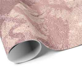 Ro Rosa Marble Shiny Spark Powder Struktur Presentpapper