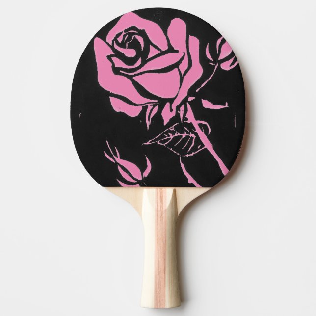 "Ro Rosa" Ping Pong Paddle Pingisracket (Framsidan)