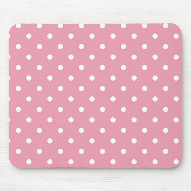 Ro Rosa Polka Dot Mousepad Musmatta (Framsidan)