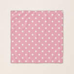 Ro Rosa Polka dots Sjal<br><div class="desc">En vacker skugga av rosa som bara har ett rosenfärgat färg till den skapar den till mörk för ljusare,  ljusare namn.     Vissa av produkterna innehåller även matchande ro och vitt polka dots.    De är ett tomt redo för text eller bild.</div>
