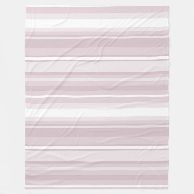 Ro rosa  rand fleecefilt (Framsidan)