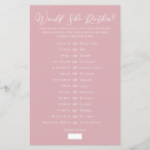 Ro Rosa skulle hon hellre Möhippa spel