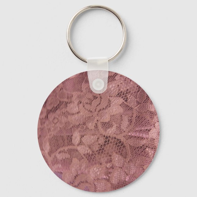 Ro Rosa Snöre Nyckelring (Framsida)