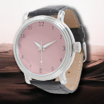 Ro Rosa Solid Färg | Klassisk | ELEGANT Armbandsur<br><div class="desc">Ro Rosa Solid Färg | Rosa Shades | Klassisk | ELEGANT | TRENDIG | SNYGGT | Professionellens utformning</div>