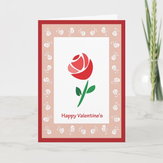 Ro Round Valentine Helgkort (Framsida)