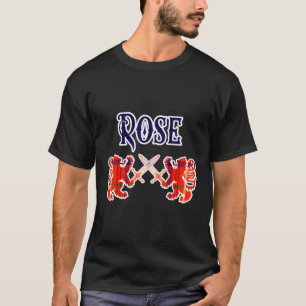 Ro Scottish Klan Kilt Lejon Family Namn Tan T Shirt