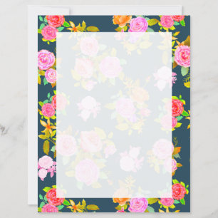 Ro Shabby Vintage Navy Blank