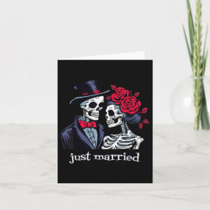 Ro Skeleton Bride& Groom, Ny gifta Elo Kort