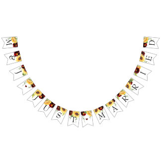 Ro Solrosbanderoll Bröllop Ny gifta Vimplar