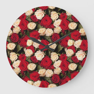 Ro, sömlös, elegantens bakgrundsruta stor klocka