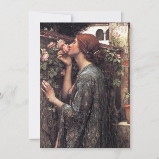 Ro Soul (av John William Waterhouse) Kort (Framsida)