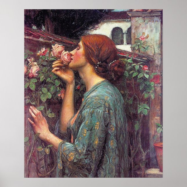 Ro Soul Poster av John W. Waterhouse (Framsidan)