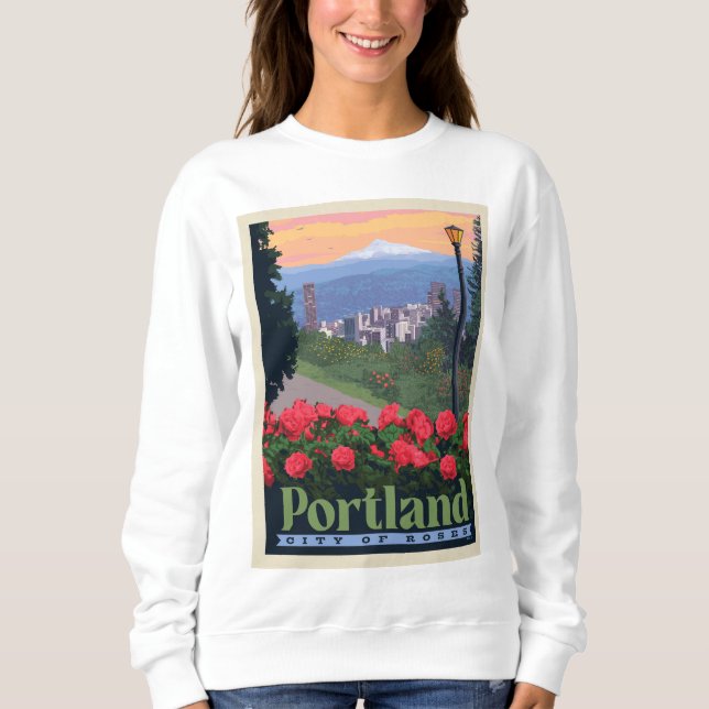 Ro stad | Portland, Oregon T Shirt (Framsida)