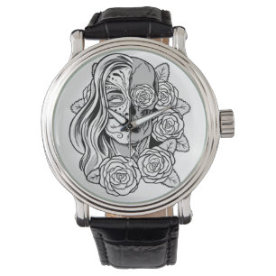 Ro Sugar Skull Girl Armbandsur