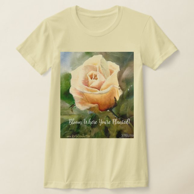 Ro T Shirt Original Artwork av Kathleen Hutter (Laydown)