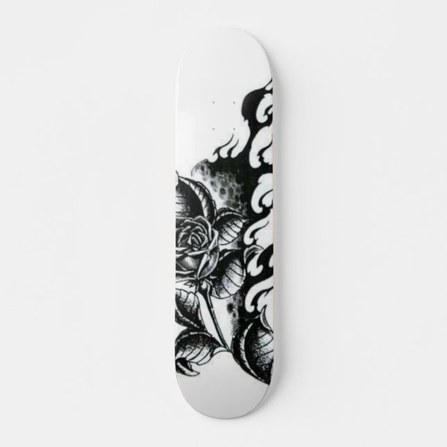 Ro-tatuering Skateboard Bräda 20 Cm (Framsida)
