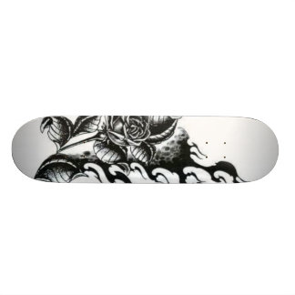 Ro-tatuering Skateboard Bräda 20 Cm