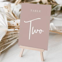 Ro Taupe Hand Scripted Bord TWO