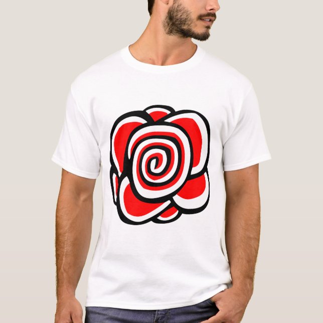 Ro Teckning - Anpassad T-shirt (Framsida)